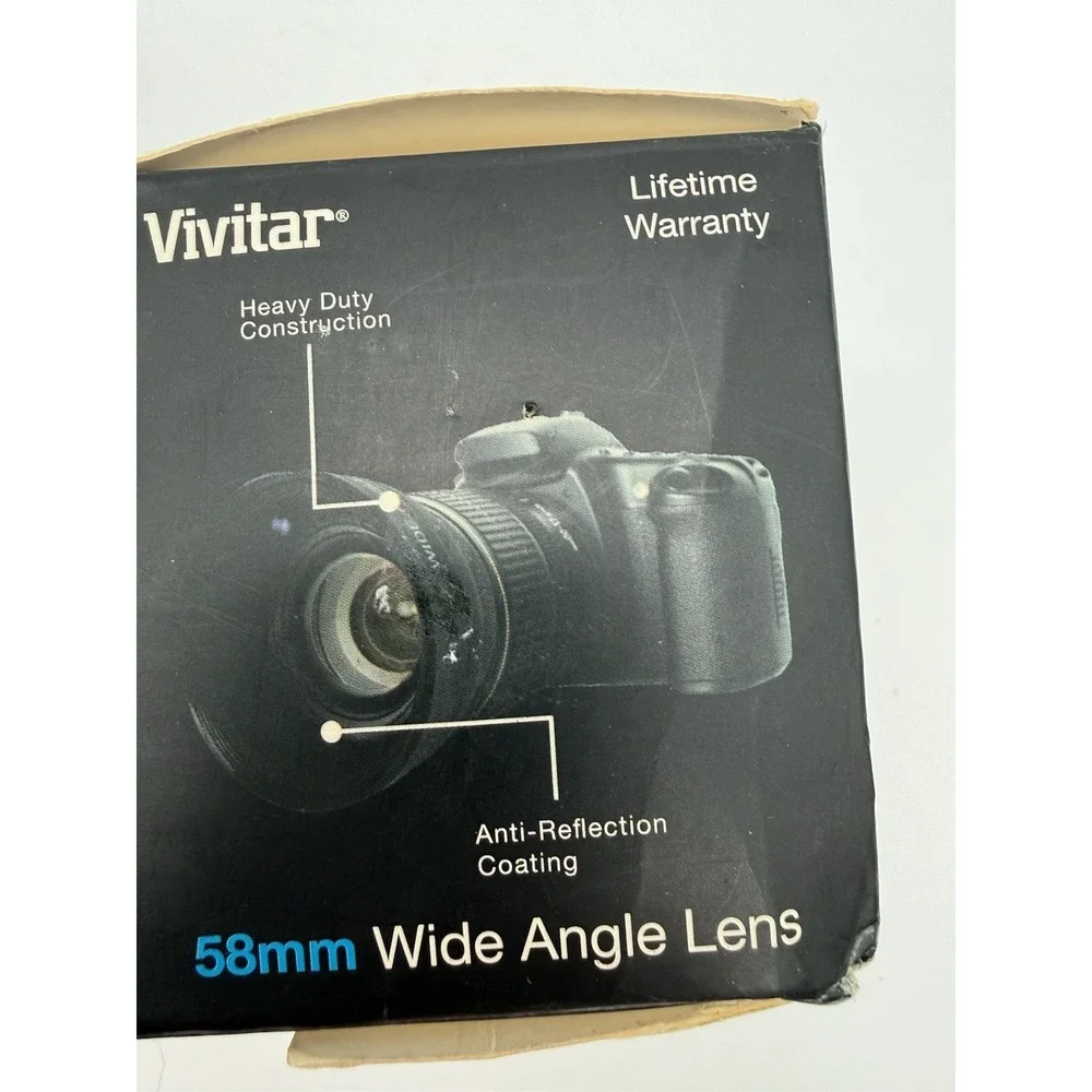Vivitar 0.43X Professional Wide‎ Angle Lens with Macro 58 MM (VIV-58W)